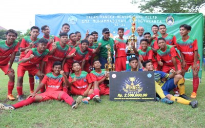Garuda Muda Jogja Menjadi Juara Turnamen antar SSB SMA Muhammadiyah 7 Yogyakarta 2020 Se-DIY